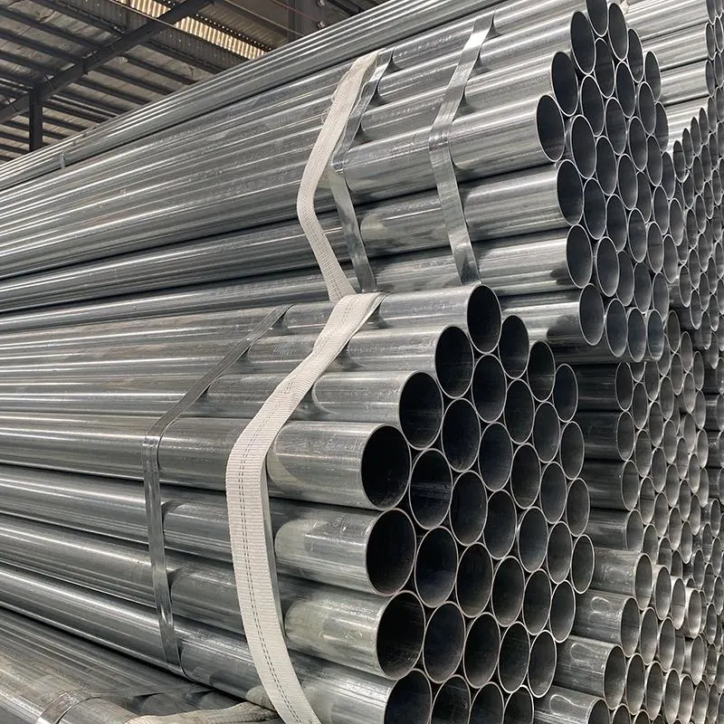 Hot DIP Galvanized/Pre Galvanized/Galvanized Pipe/Gi/Round Pipe/ERW Steel Pipe/BS1387/ASTM/1.5"/2"/Galvanized Greenhouse Pipe/Galvanized Steel Pipe