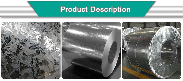 Dx51d Z40-275 Hot Dipped Gi Coated Steel Galvanized Steel Coil for Roofing Materials Factory Price